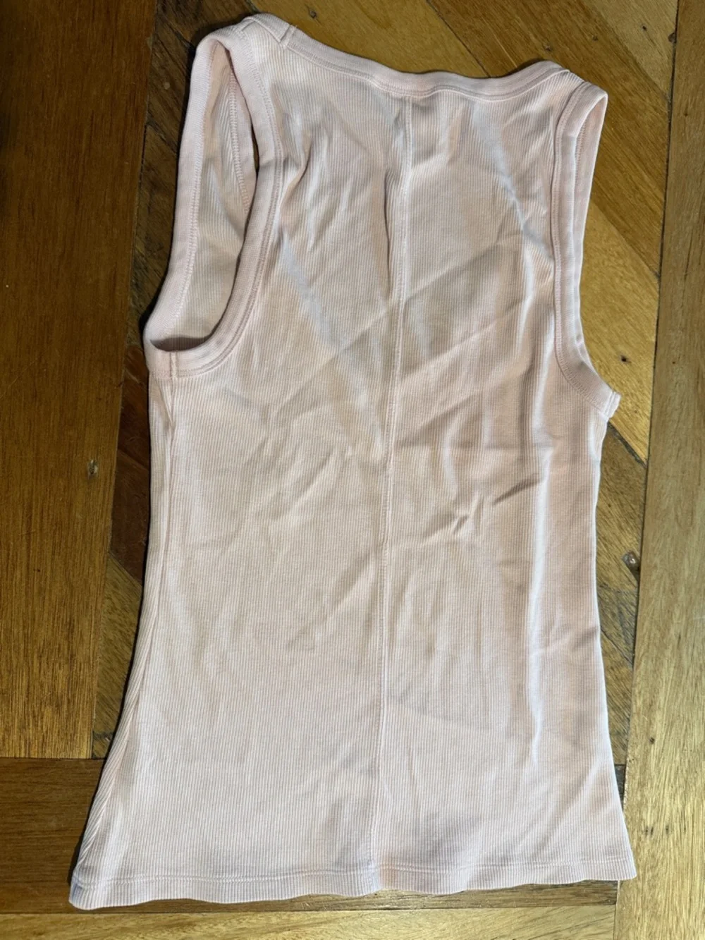 Universal Thread Pink Ribbed Tank Top - Picture 3 of 3
